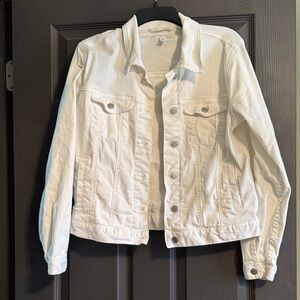 Time and Tru Cream Jacket